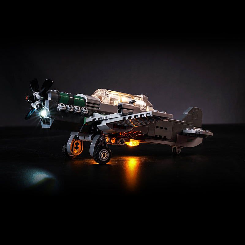 BrickBling Lichtset für LEGO Jagdflugzeugjagd 77012