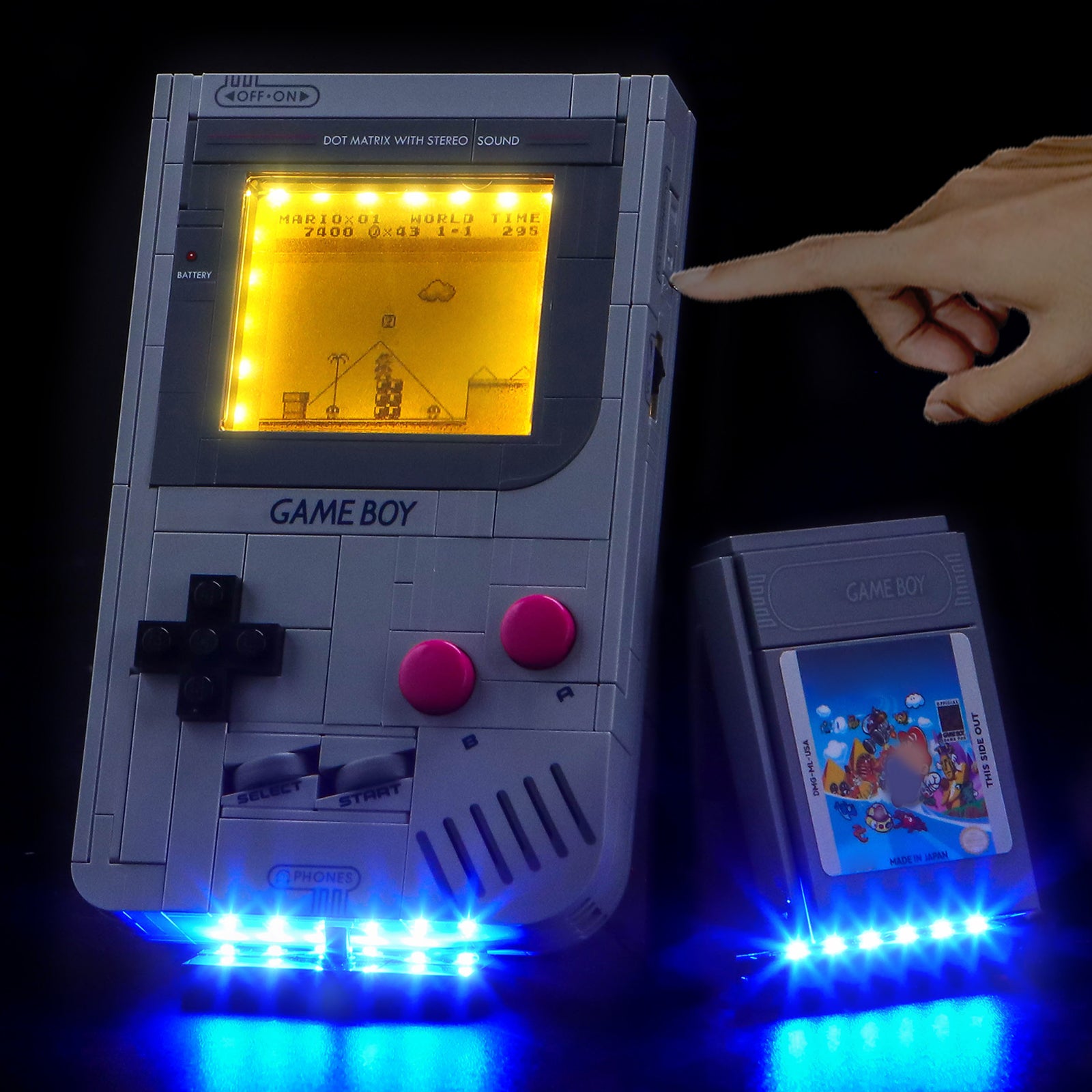 LEGOスーパーマリオ ゲームボーイ™ 72046用LEDライトキット