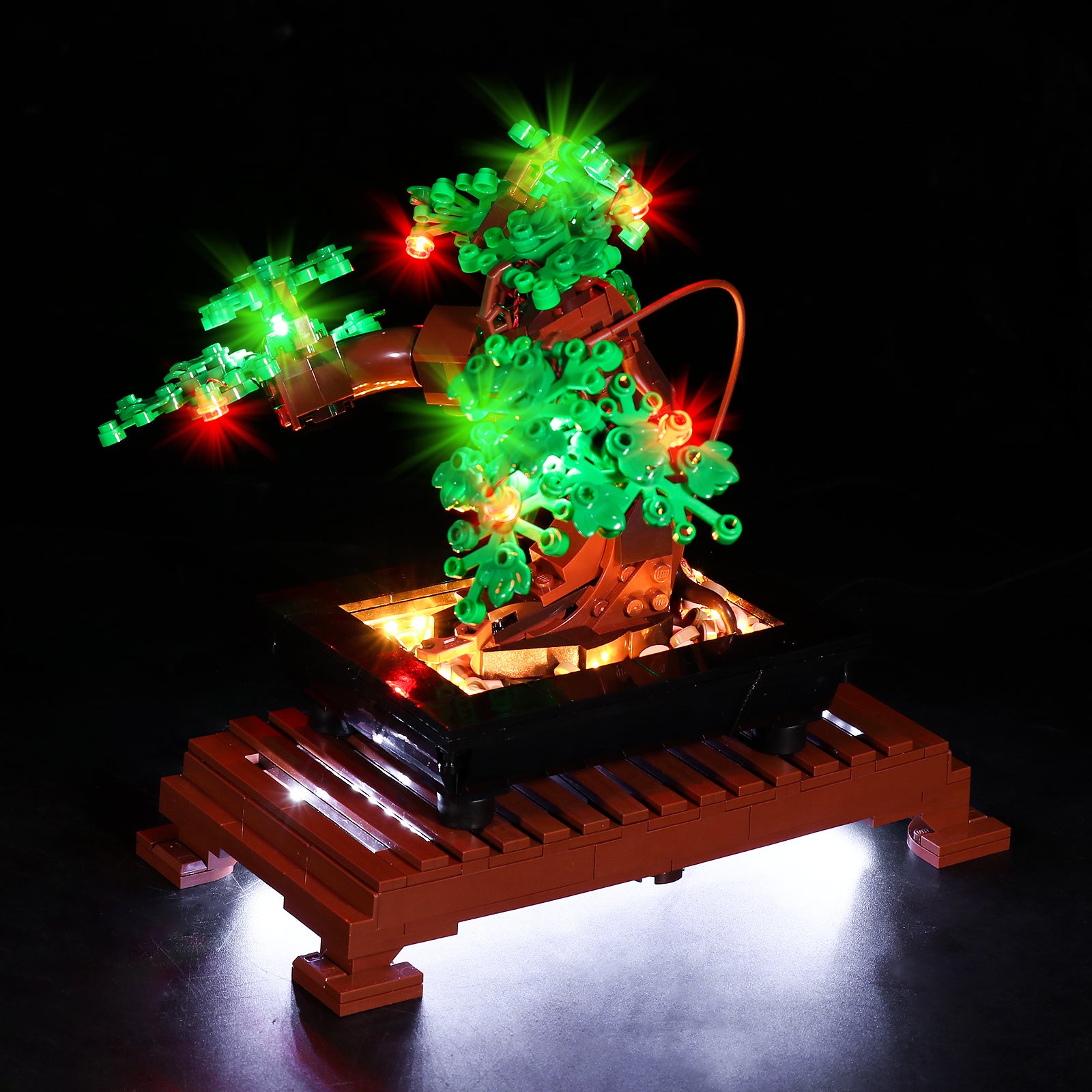 Kit d'éclairage BrickBling pour le bonsaï LEGO 10281