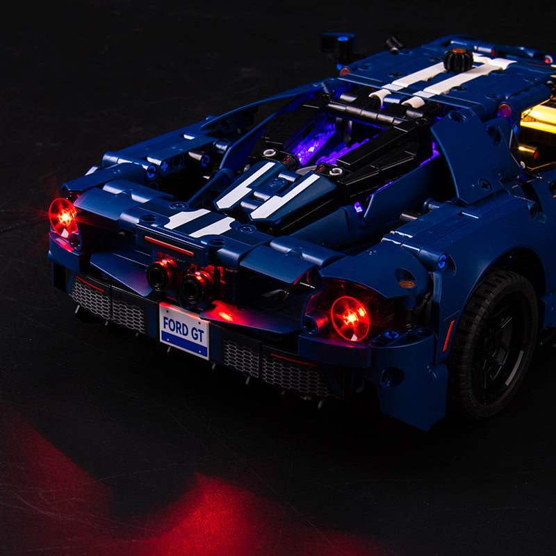 BrickBling Light Kit for LEGO Technic 2022 Ford GT 42154 Classic Version