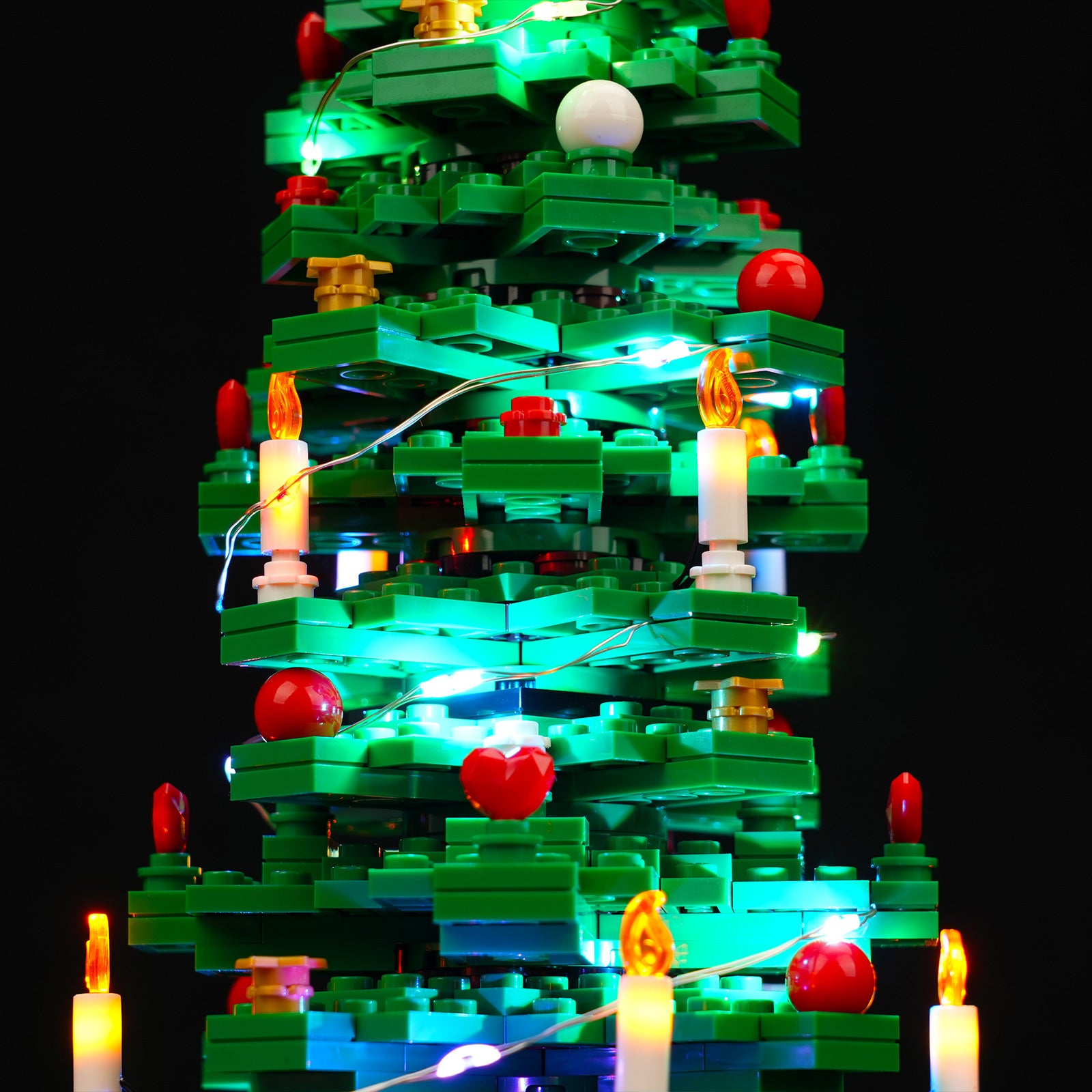 BrickBling Light Kit for LEGO Christmas Tree Building 40573 Sound Vers