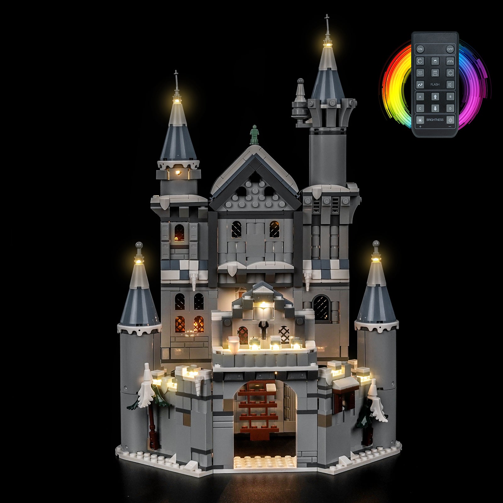 Kit d'éclairage BrickBling pour LEGO One Piece Bataille au Château de Drum 75645