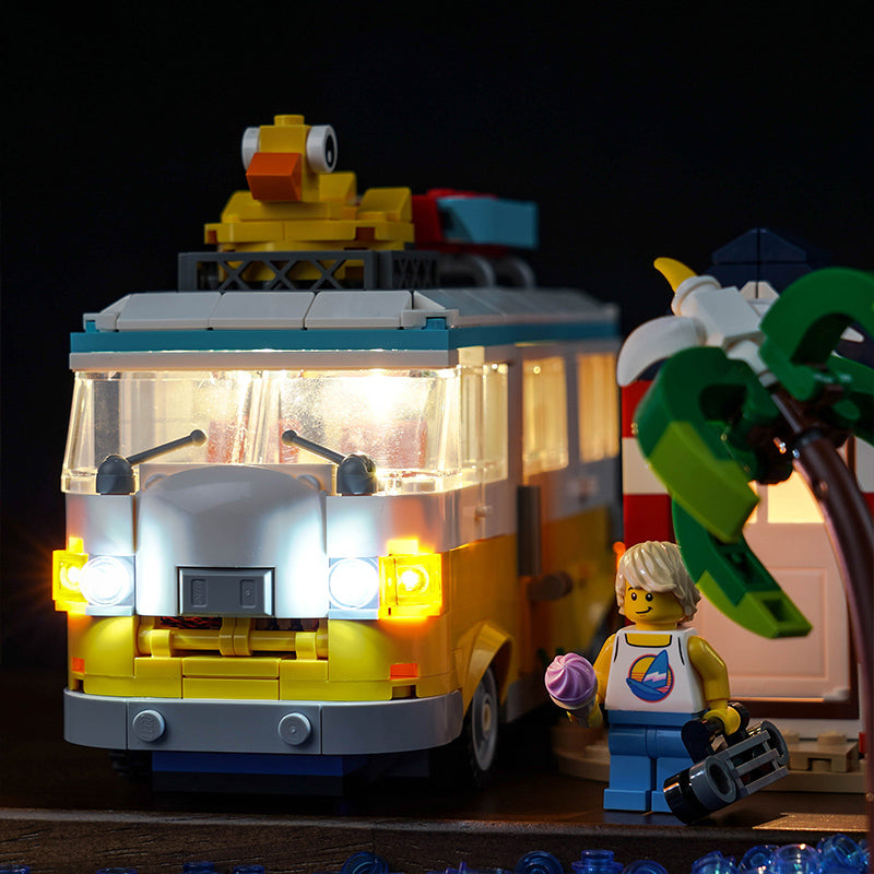 BrickBling Light Kit for LEGO Beach Camper Van 31138