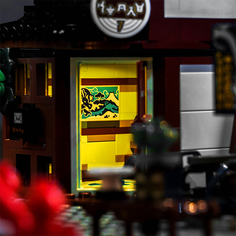 BrickBling Light Kit for LEGO Ninjago City Markets 71799