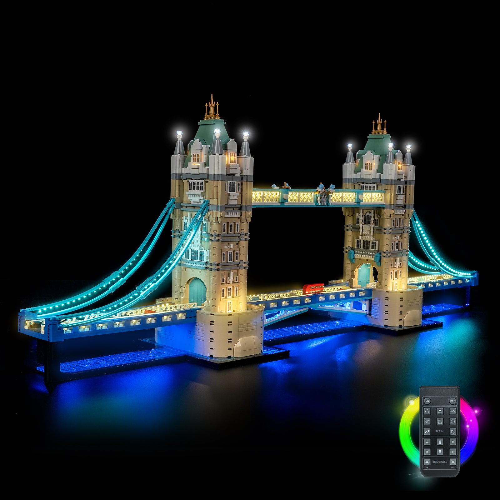 BrickBling Light Kit for LEGO Architecture Tower Bridge 21067