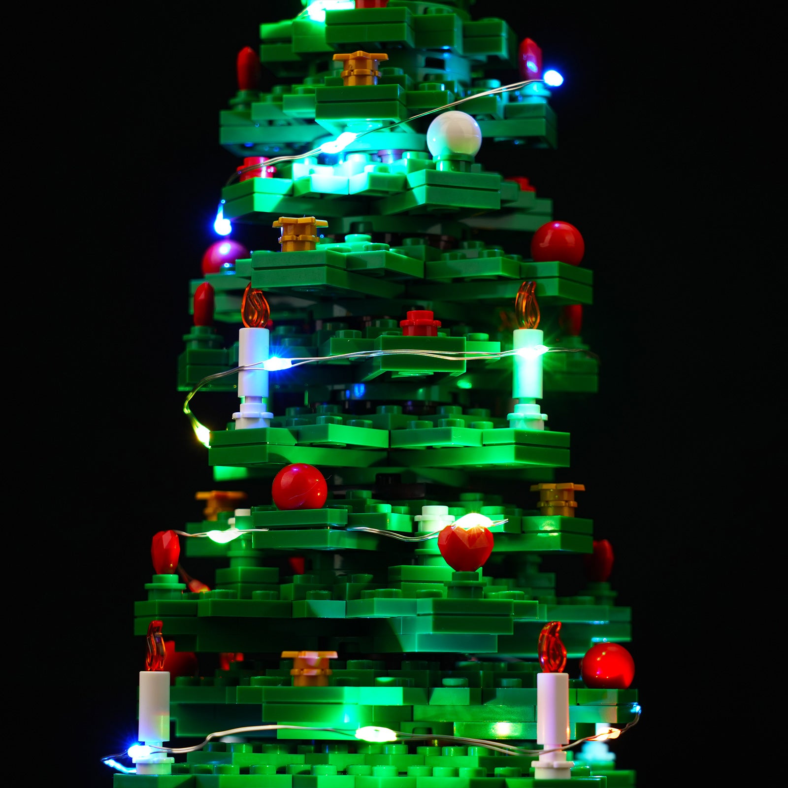BrickBling Lichtset für LEGO Weihnachtsbaumgebäude 40573