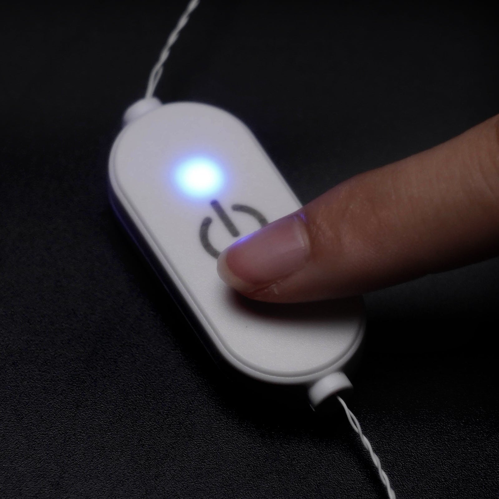 Netzverlängerungskabel mit Touch-Adjust-Schalter für BrickBling Light Kit