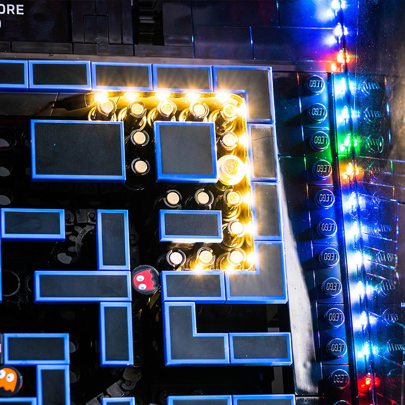 BrickBling Lichtset für LEGO PAC-Man Arcade 10323