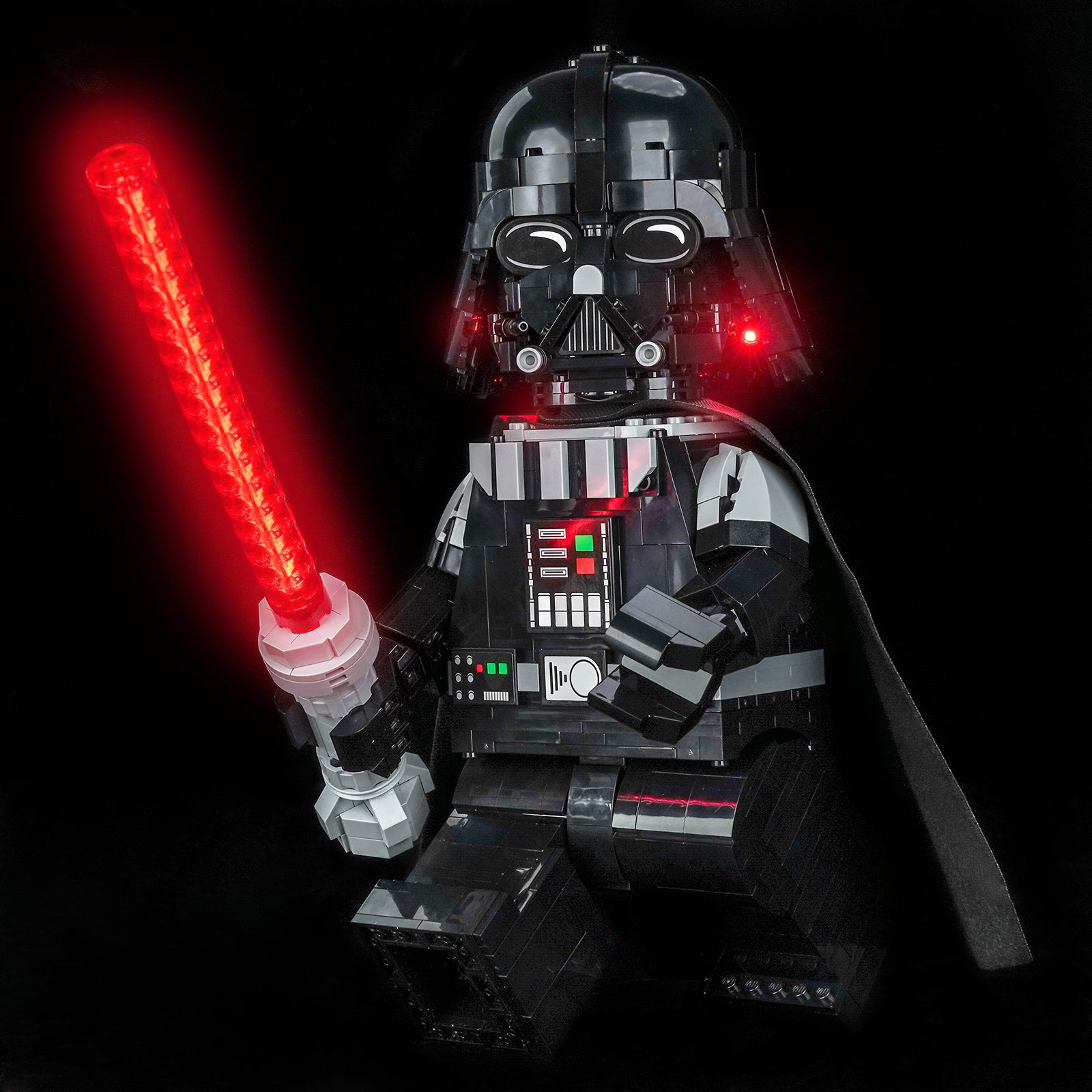 BrickBling Light Kit for LEGO Star Wars Up-Scaled Darth Vader™ Minifigure 75461