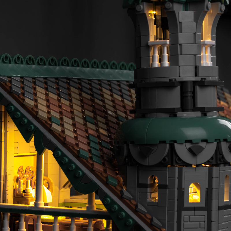LIGHTAILING Kit d'éclairage LED pour Lego-10316 Le Seigneur des Anneaux: Fondcombe Modèle de Blocs de Construction - Jeu de lumière LED Compatible  avec Le modèle Lego (n'inclut Pas Le modèle Lego) : 