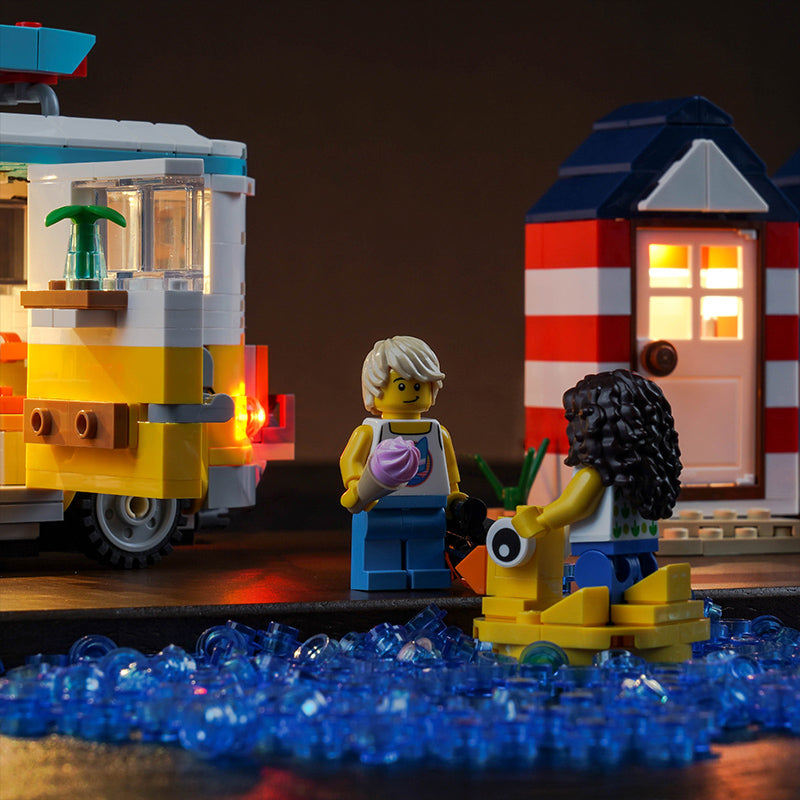 BrickBling Lichtset für LEGO Beach Camper Van 31138