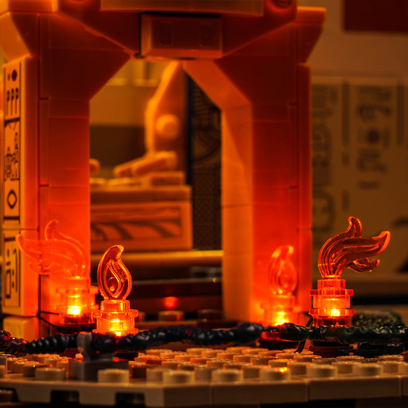 Kit d'éclairage BrickBling pour LEGO L'évasion du tombeau perdu 77013