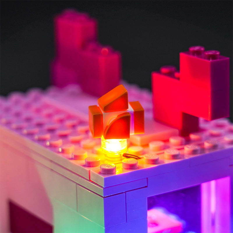 BrickBling Beleuchtungsset für LEGO Das Axolotl-Haus 21247