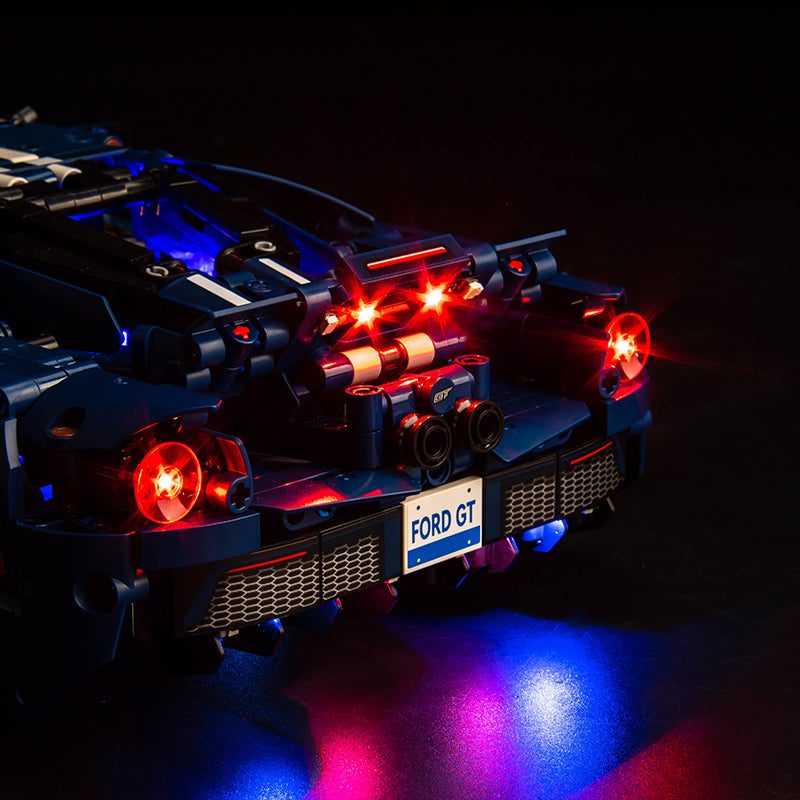 BrickBling Lichtset für LEGO Technic 2022 Ford GT 42154 Fernbedienungsversion