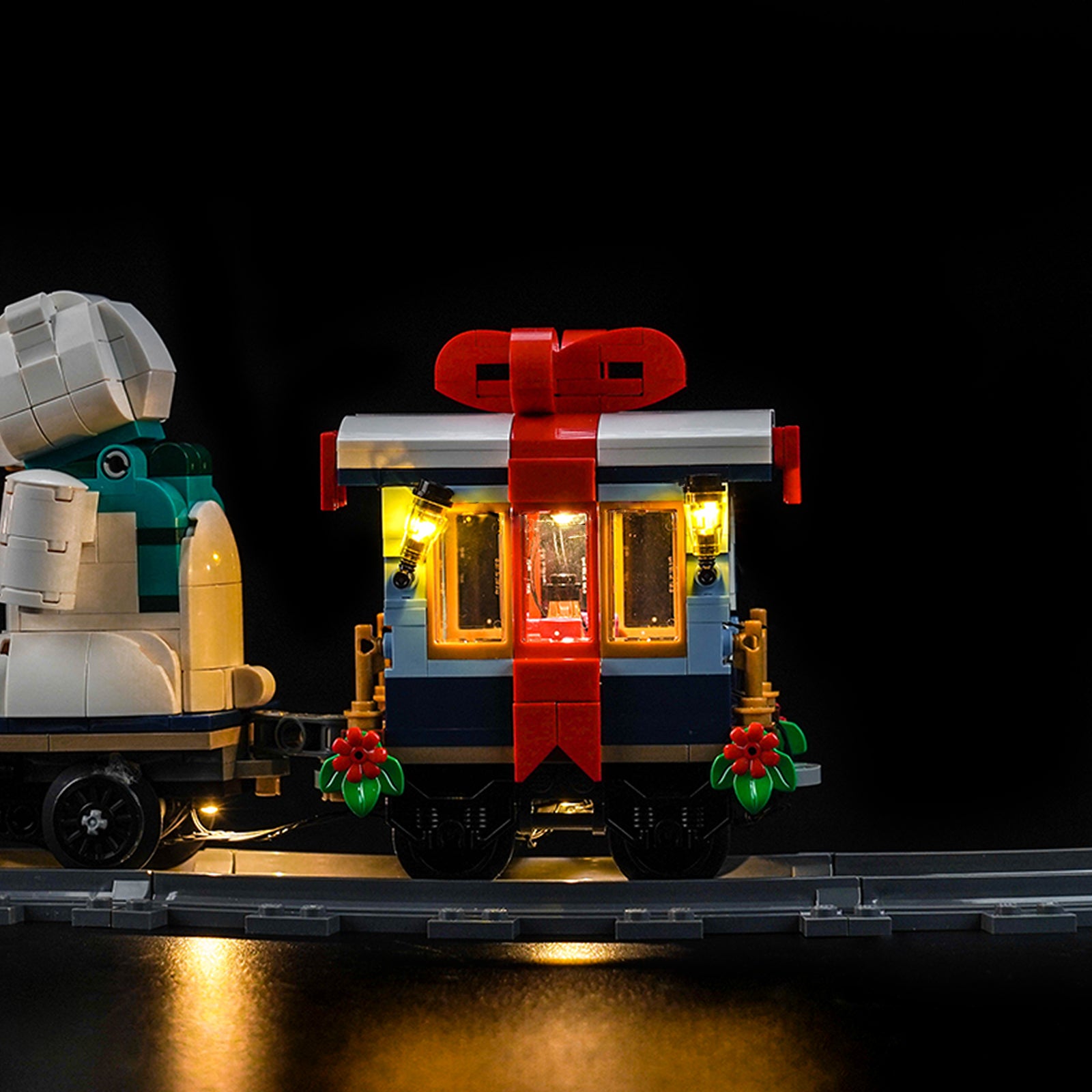 Kit d'éclairage BrickBling pour LEGO Icons Holiday Express Train 10361