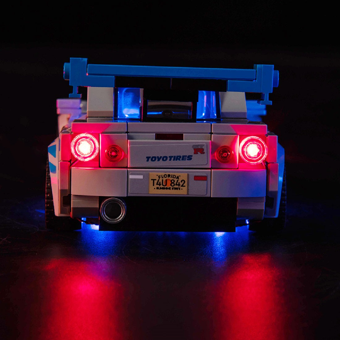 BrickBling Light Kit for LEGO 2 Fast 2 Furious Nissan Skyline GT-R (R34) 76917