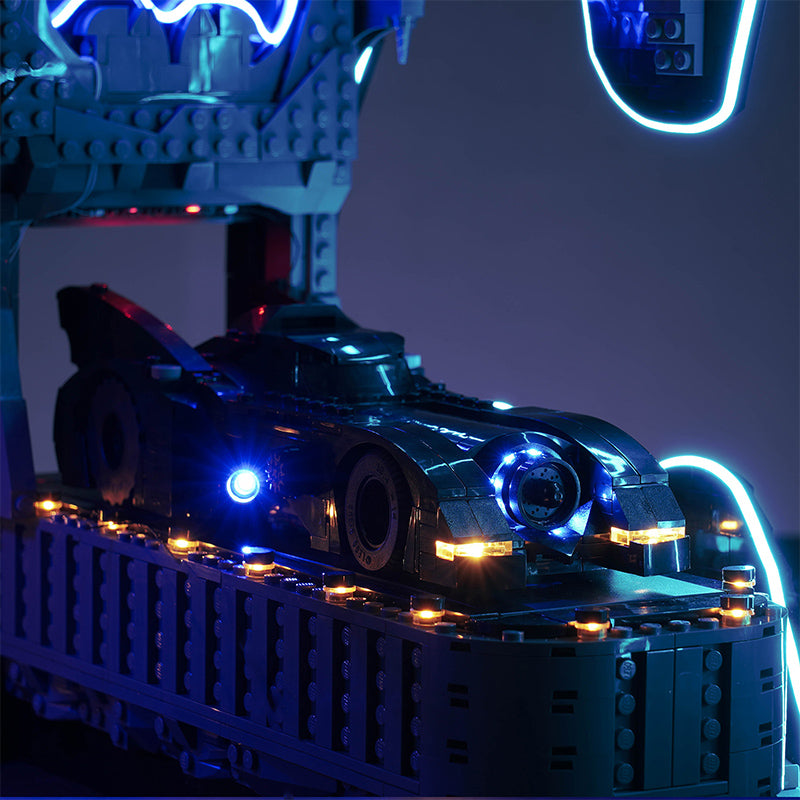 Kit d'éclairage BrickBling pour LEGO Batcave™ – Shadow Box 76252