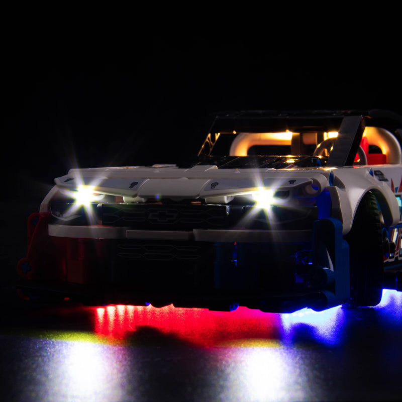 BrickBling Lichtset für LEGO Technic NASCAR Next Gen Chevrolet Camaro ZL1 42153