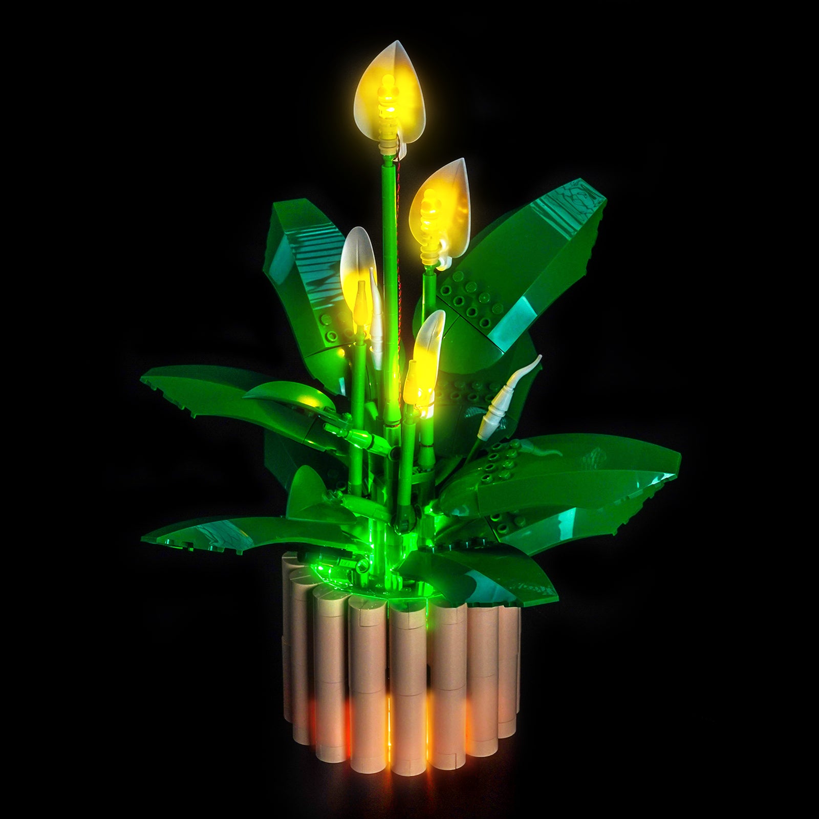 BrickBling Light Kit for LEGO The Botanical Collection Peace Lily 11504