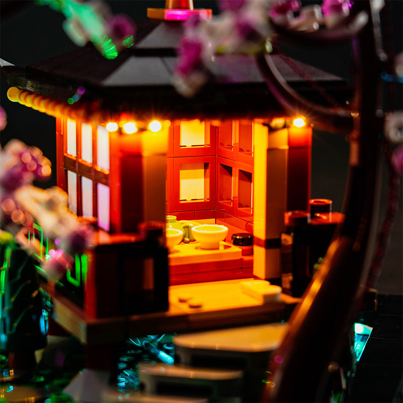 BrickBling Lichtset für LEGO Tranquil Garden 10315