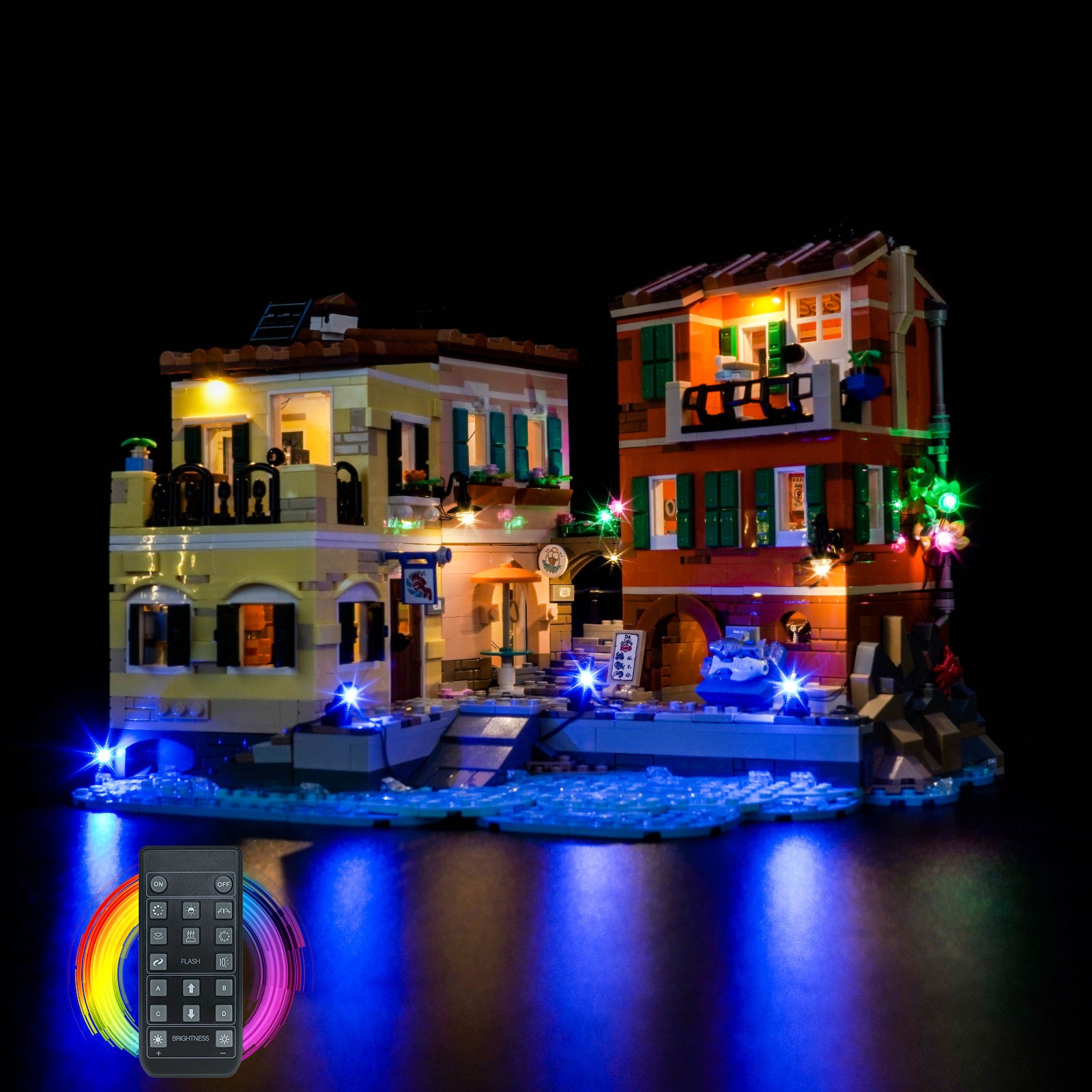BrickBling Light Kit for LEGO Ideas Italian Riviera 21359