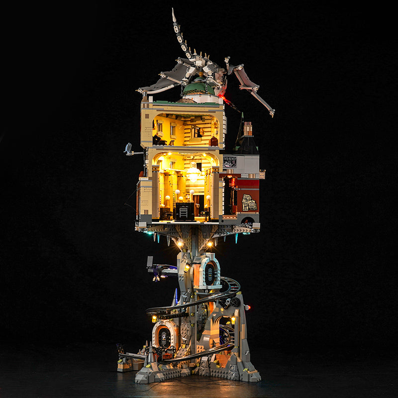 BrickBling-Beleuchtungsset für LEGO Gringotts™ Zaubererbank – Collectors' Edition 76417