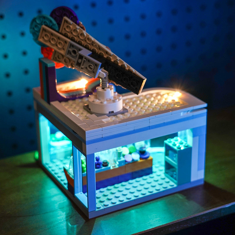 BrickBling Lichtset für LEGO Eisdiele 60363