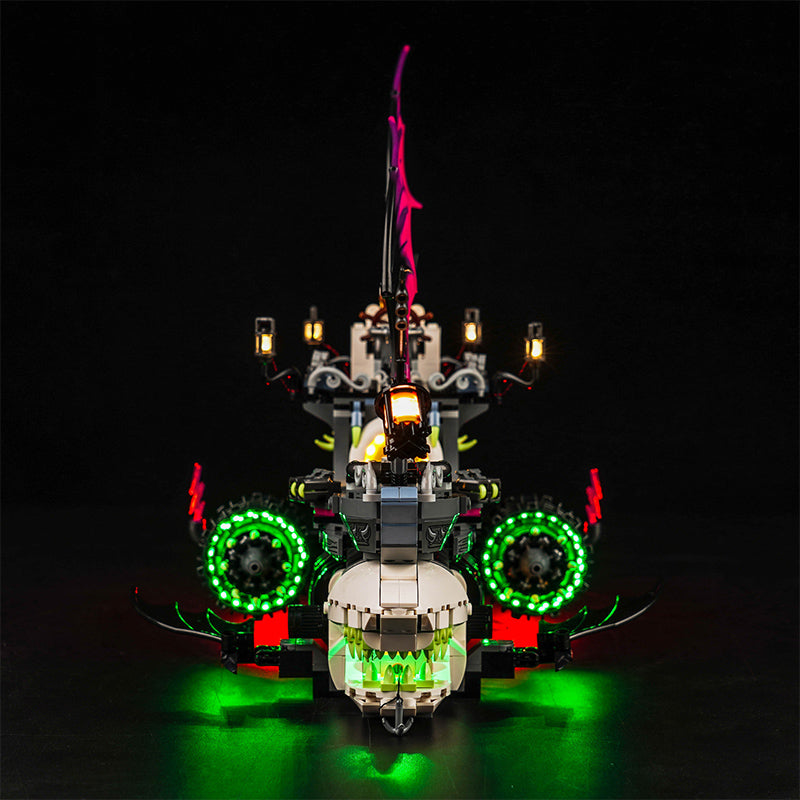 Kit d'éclairage BrickBling pour LEGO Nightmare Shark Ship 71469