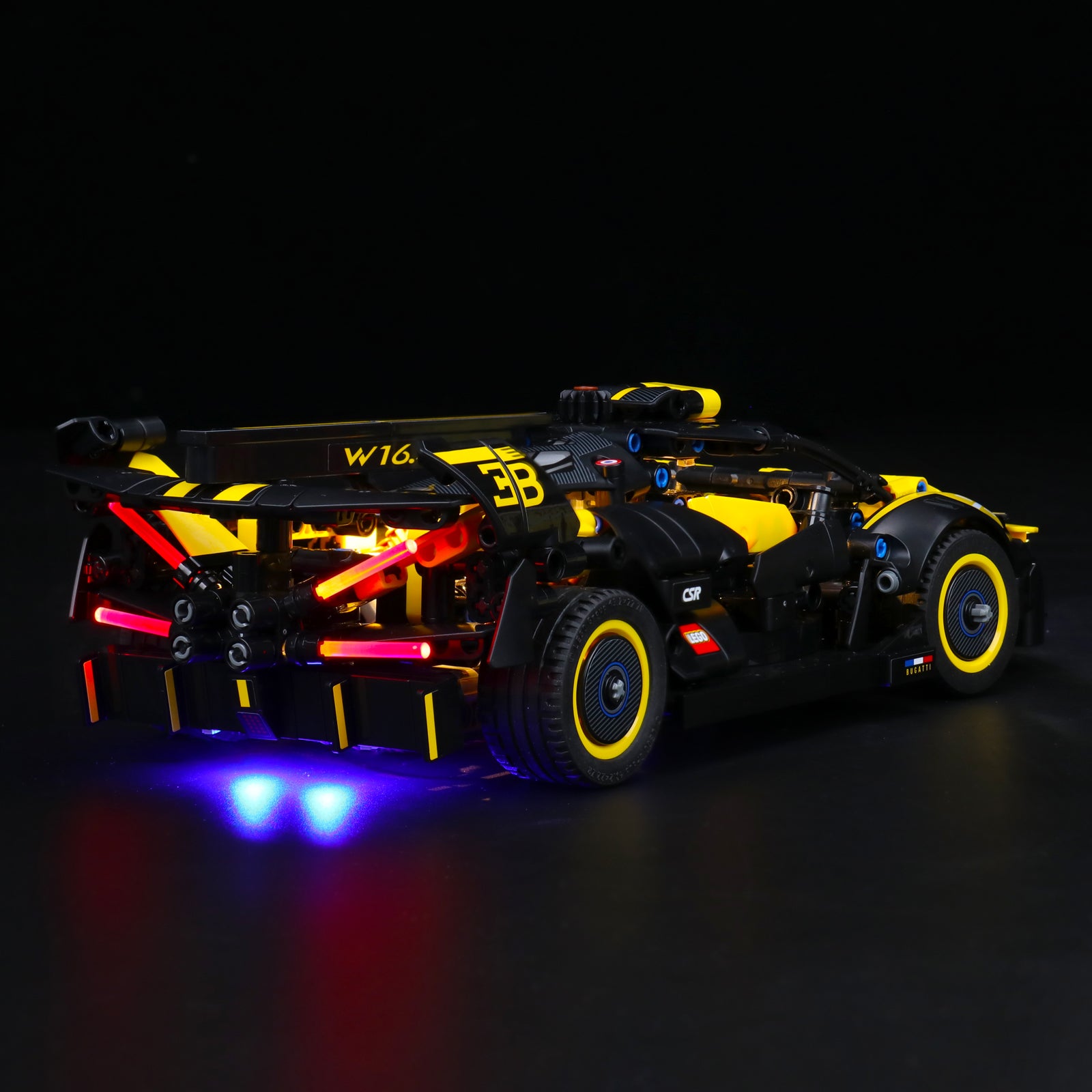 Kit d'éclairage BrickBling pour LEGO Technic Bugatti Bolide 42151