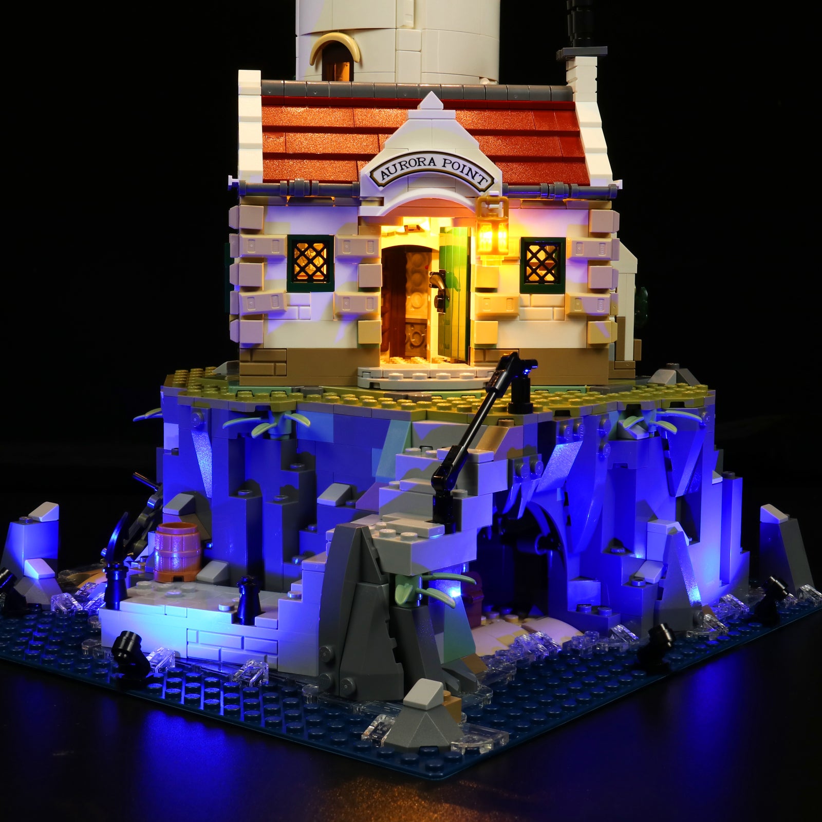 BrickBling Lichtset für LEGO Motorisierter Leuchtturm 21335