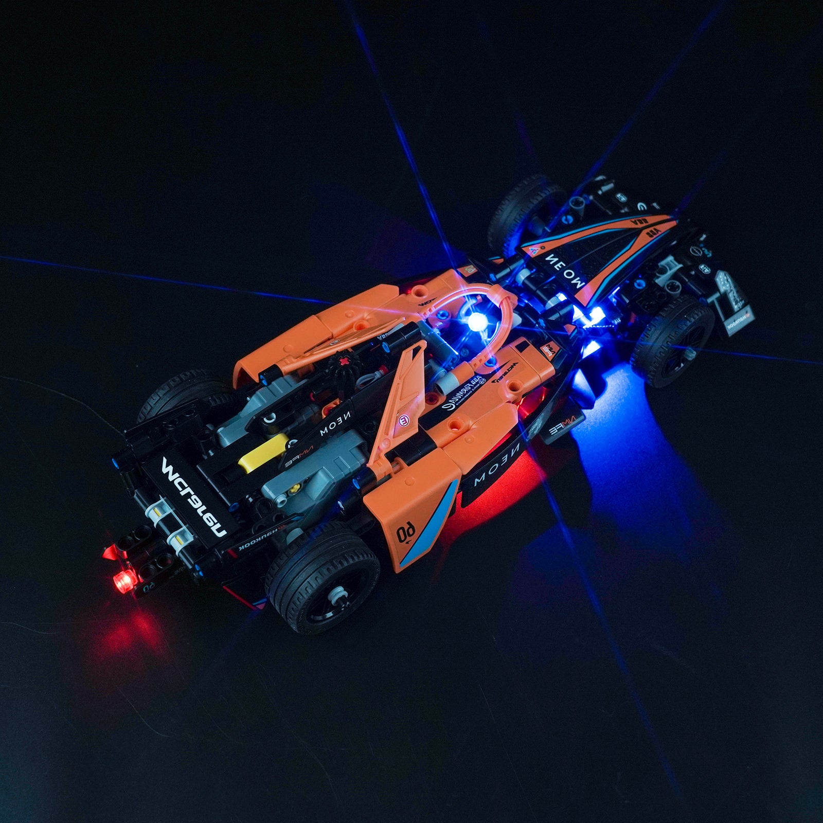 BrickBling Light Kit for LEGO Technic NEOM McLaren Formula E Race Car 42169