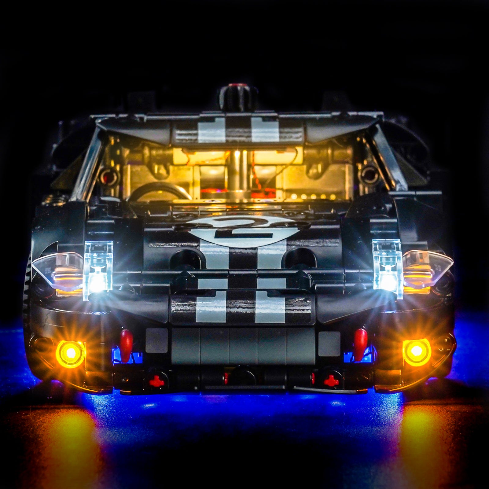 BrickBling Lichtset für LEGO Technic 1966 Ford GT40 MKII Rennwagen 42223