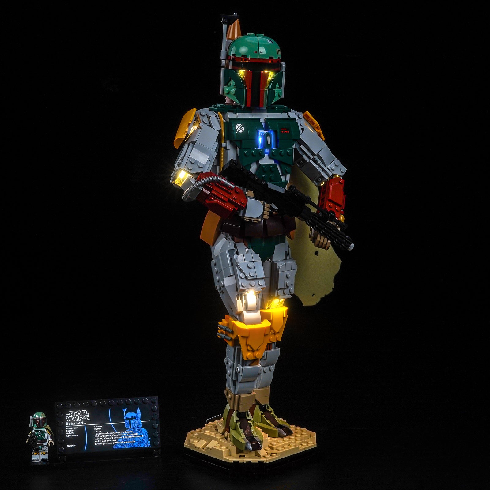BrickBling Light Kit for LEGO Star Wars Boba Fett™ 75455