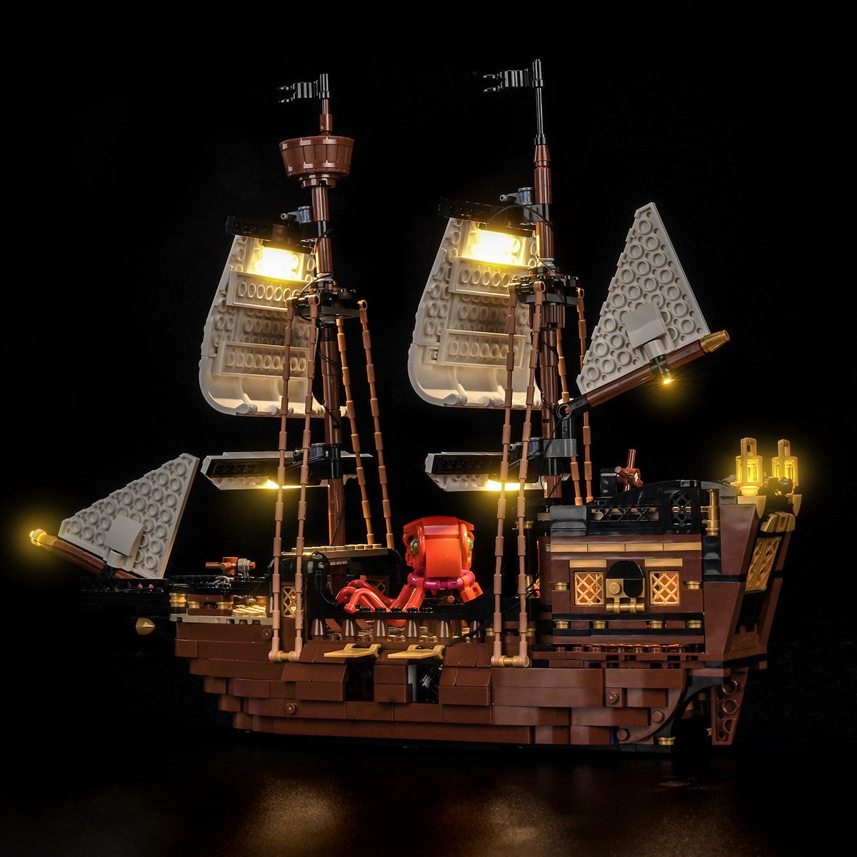 BrickBling Light Kit for LEGO Creator 3-in-1 Iconic Pirate Ship 31387