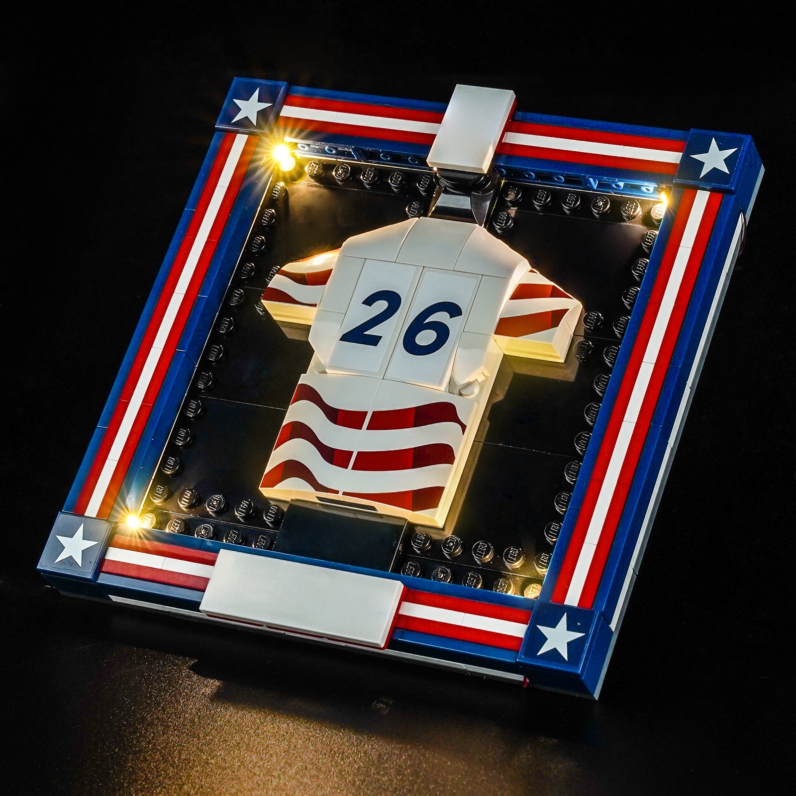 BrickBling Light Kit for LEGO Editions 2026 U.S. Soccer National Team Jersey 43033