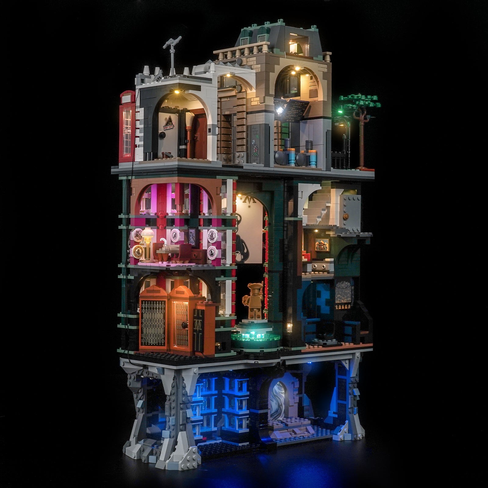 Kit d'éclairage BrickBling pour LEGO Harry Potter Le ministère de la Magie™ – Édition collector 76476