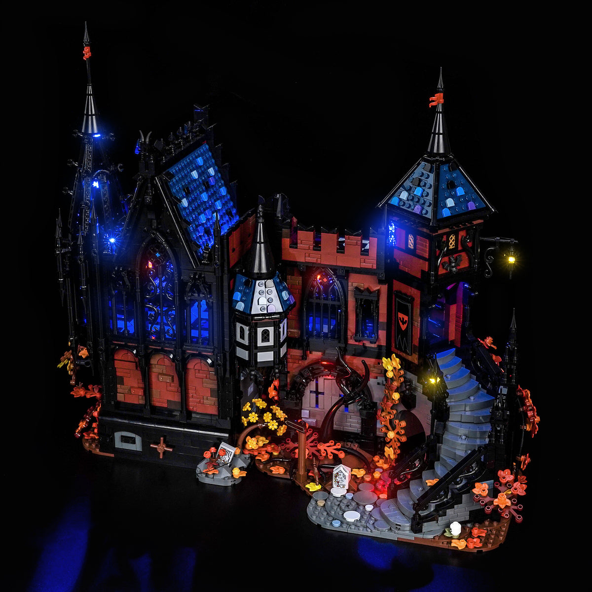 Kit lumière BrickBling pour LEGO Bricklink L'aventure en Transylvanie 910049