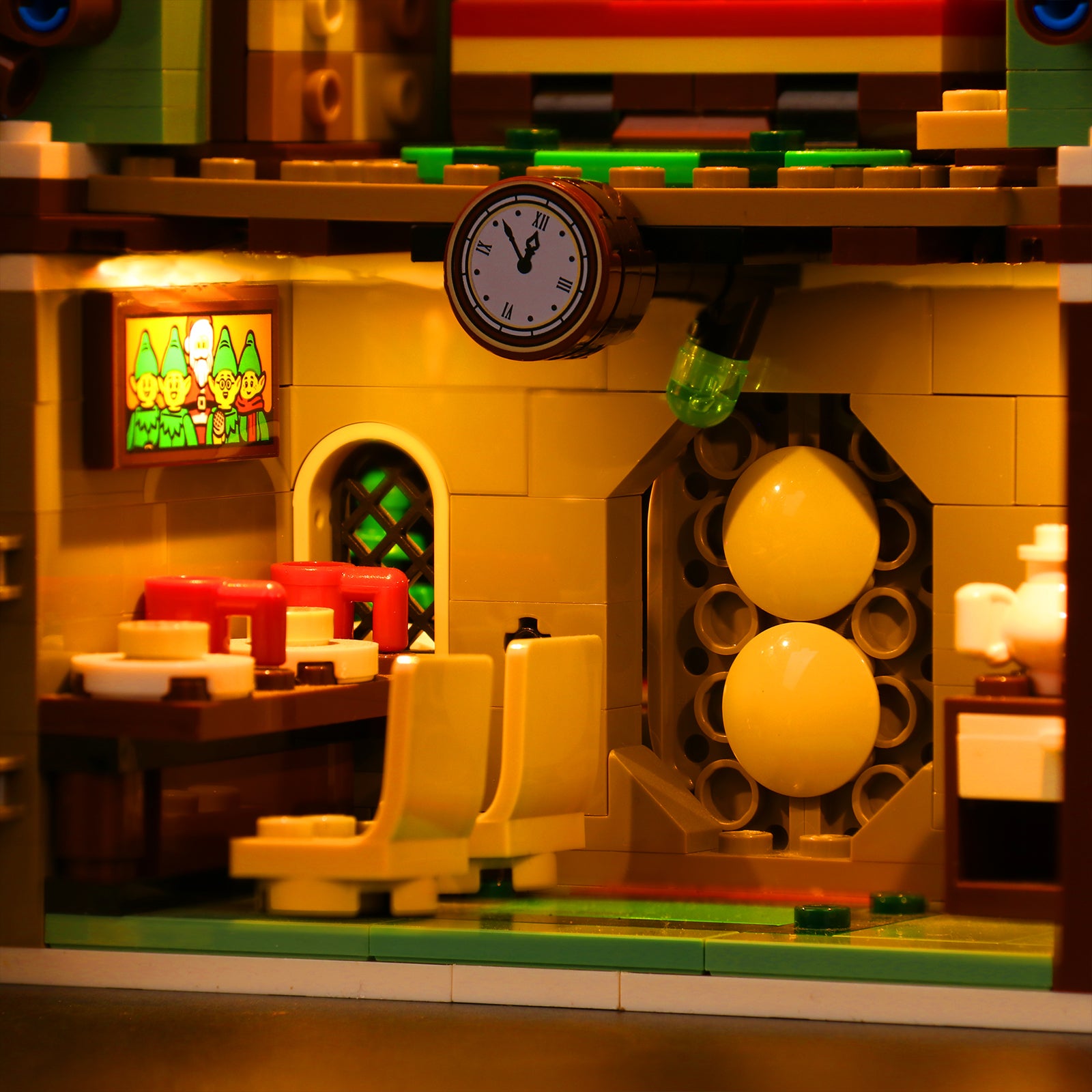 Kit d'éclairage BrickBling pour LEGO Elf Club House 10275, version sonore