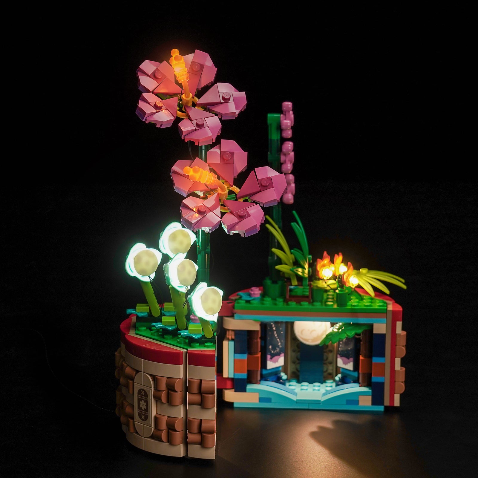 BrickBling Light Kit for LEGO Disney Moana's Flowerpot 43252