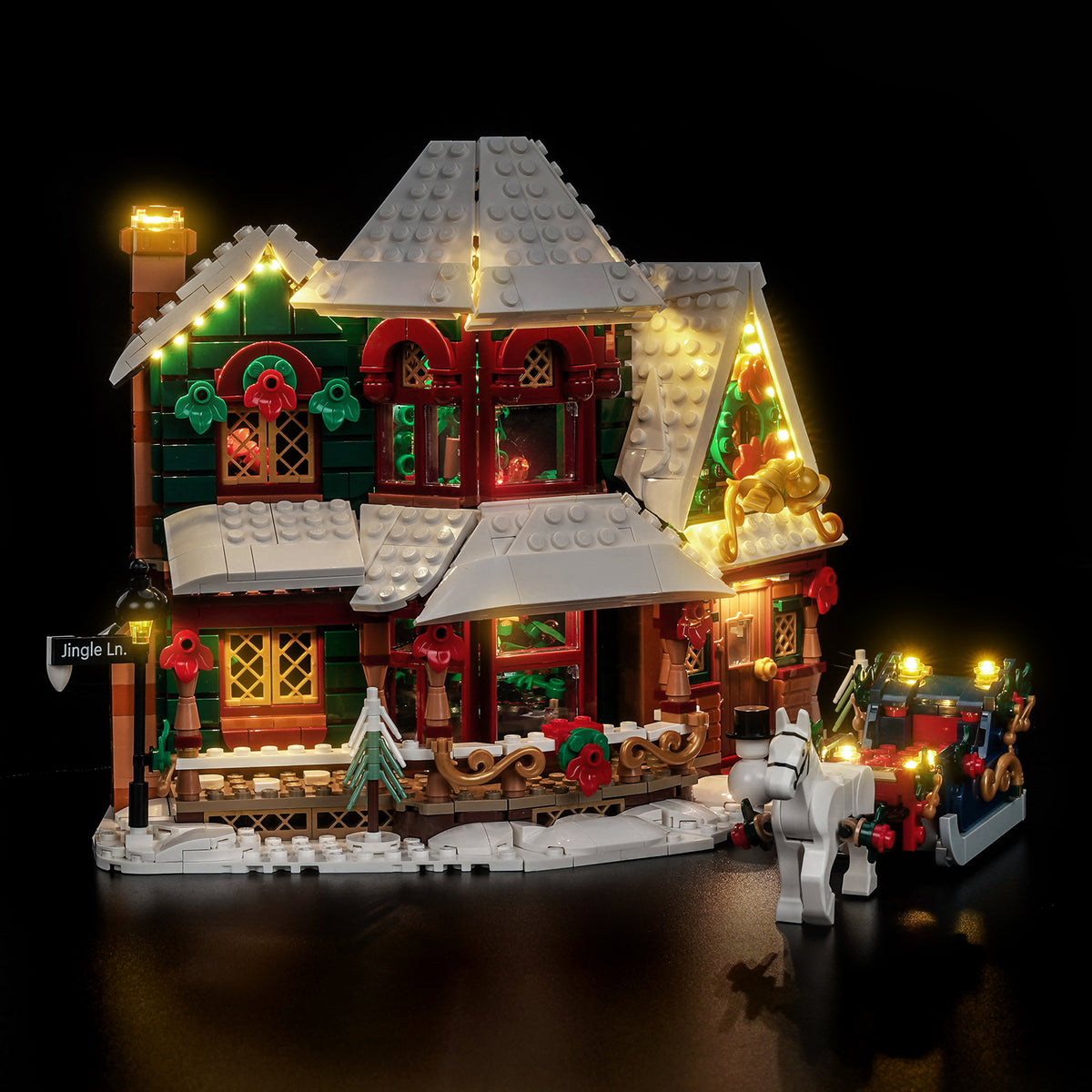 BrickBling Light Kit for LEGO Icons Holiday House 11387