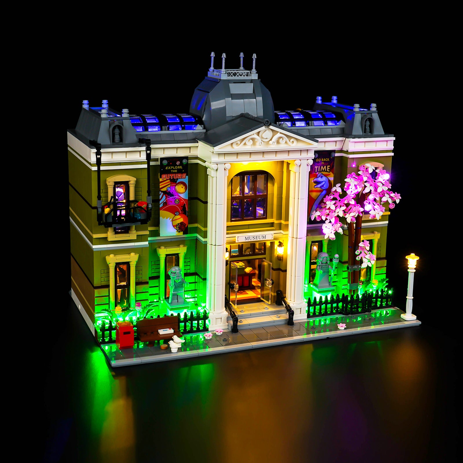 Kit d'éclairage BrickBling pour le musée d'histoire naturelle LEGO 10326