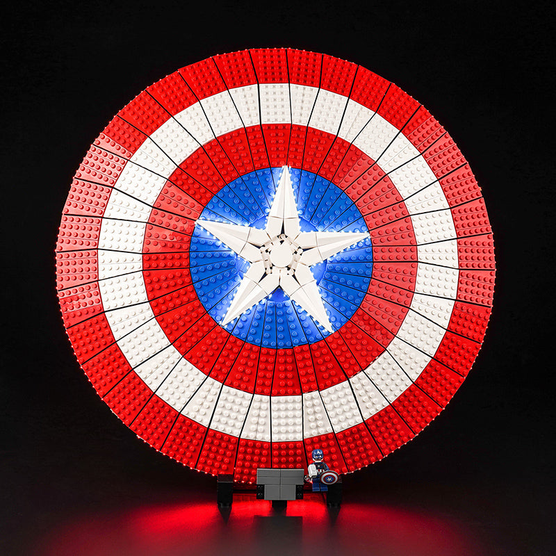 BrickBling Light Kit for LEGO Captain America’s Shield 76262