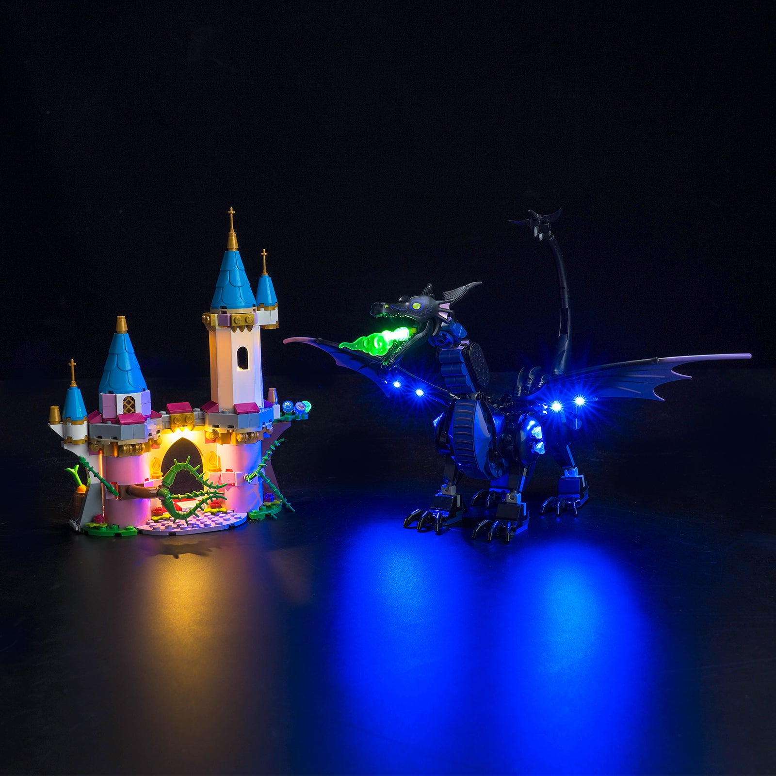 BrickBling Light Kit for LEGO Disney Maleficent’s Dragon Form 43240