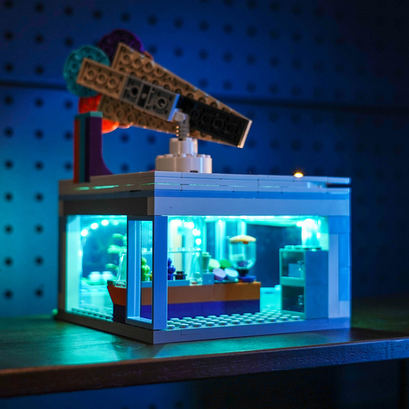 Kit d'éclairage BrickBling pour le magasin de glaces LEGO 60363