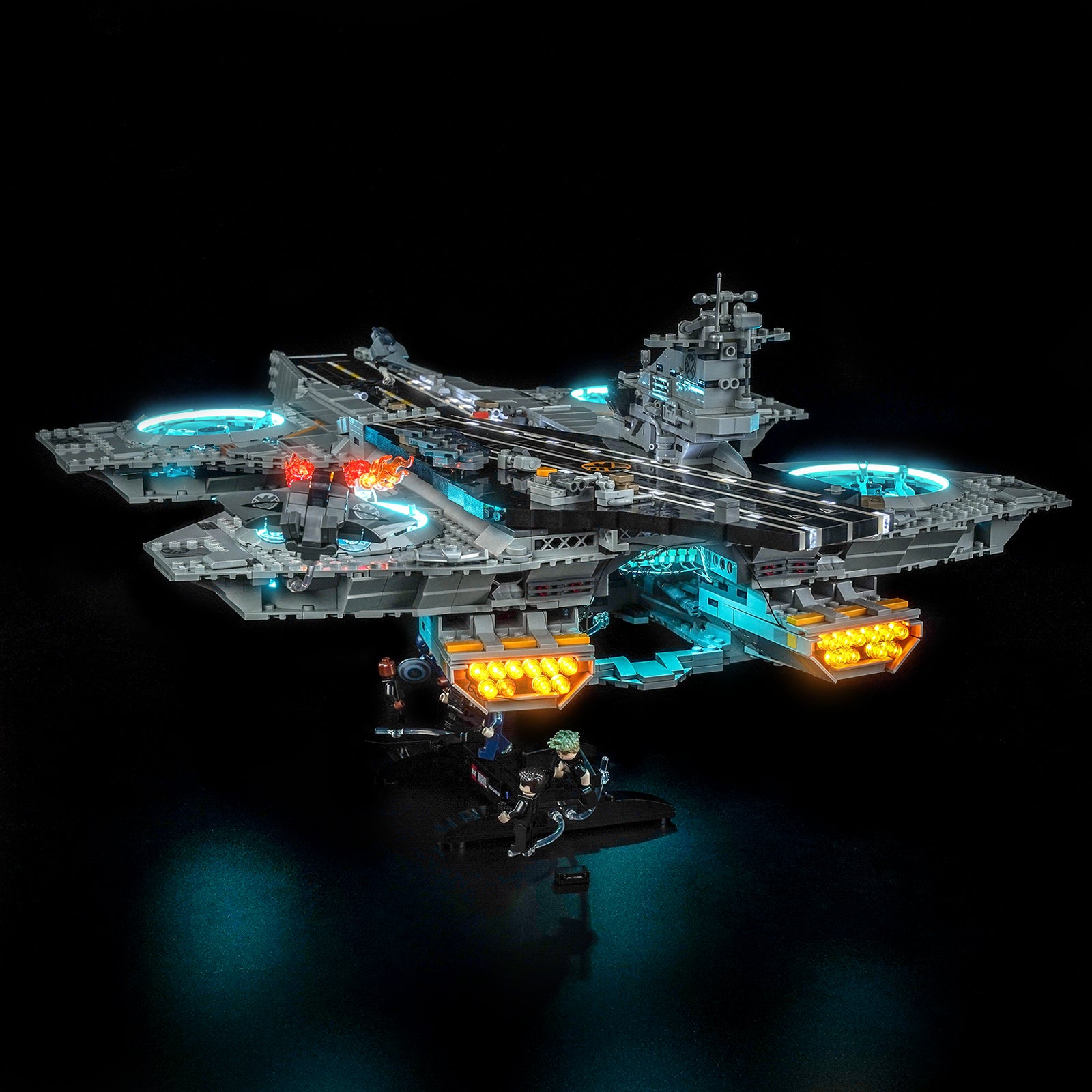 BrickBling Light Kit für LEGO Marvel S.H.I.E.L.D. Helicarrier 76354