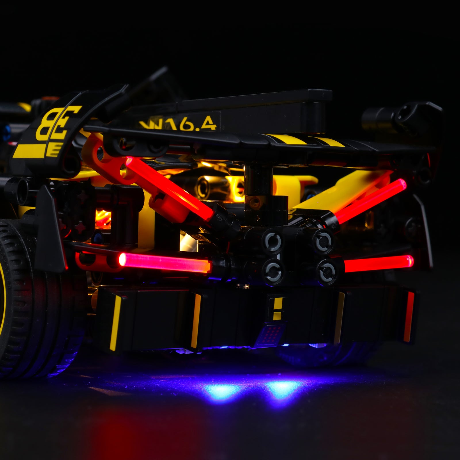 Lego technic cheap bugatti lights