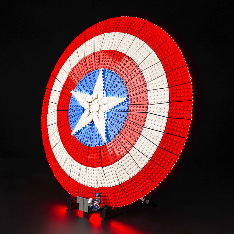 BrickBling Light Kit for LEGO Captain America’s Shield 76262