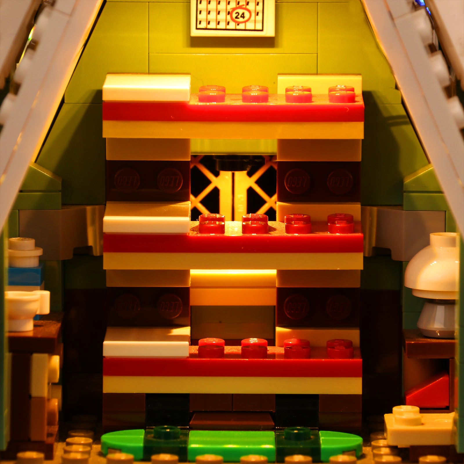 BrickBling Lichtset für LEGO Elf Club House 10275 RC-Version