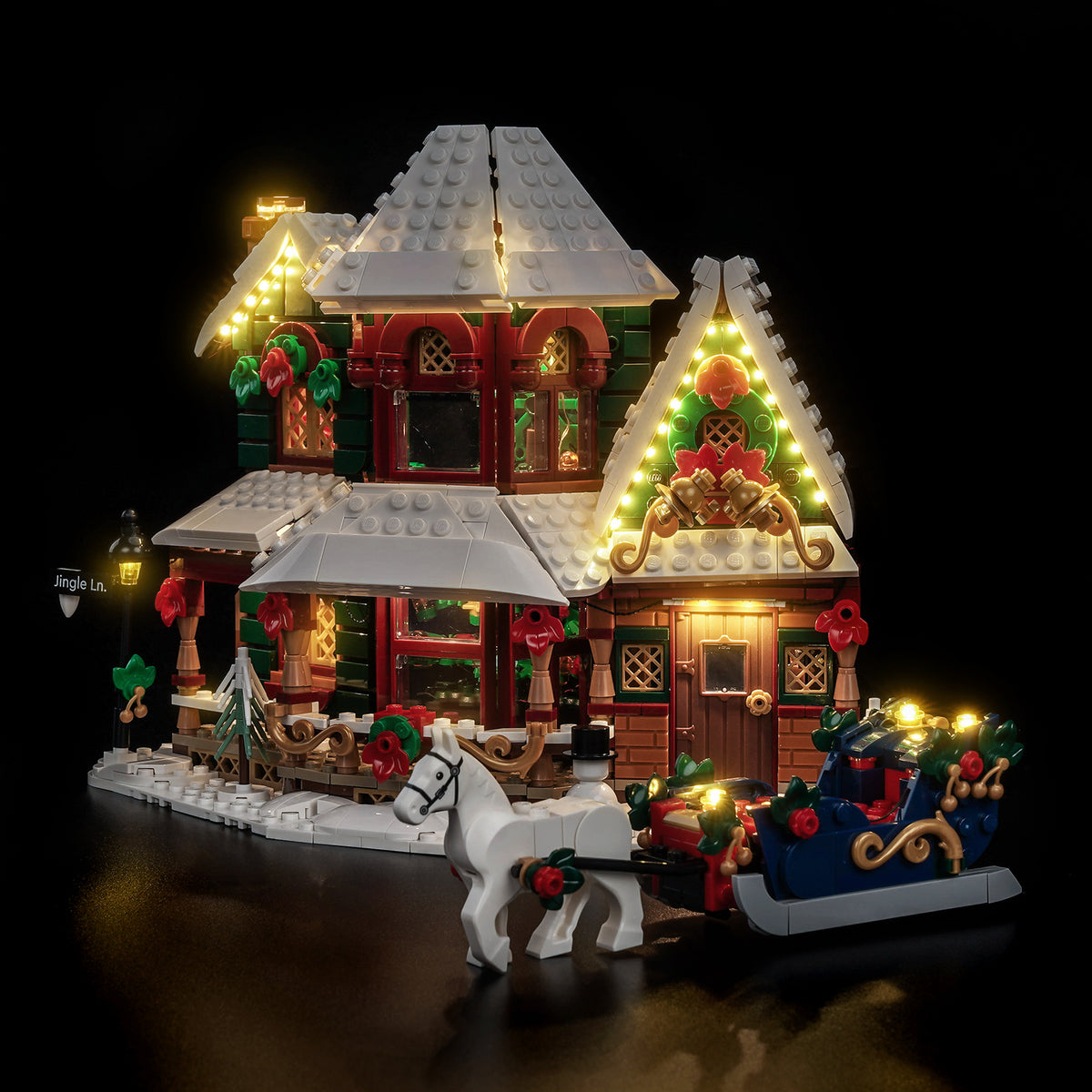 BrickBling Light Kit for LEGO Icons Holiday House 11387