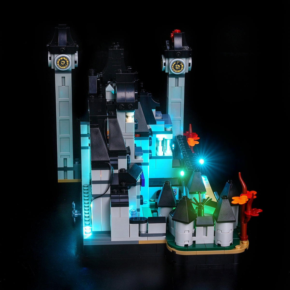 Kit d’éclairage BrickBling pour LEGO Wednesday Nevermore Academy 76788